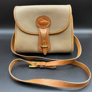 Vintage Dooney & Bourke Crossbody Leather Purse